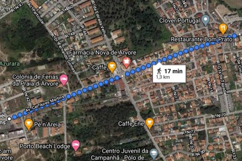 Pe N'Areia Guesthouse Vila do Conde Ngoại thất bức ảnh